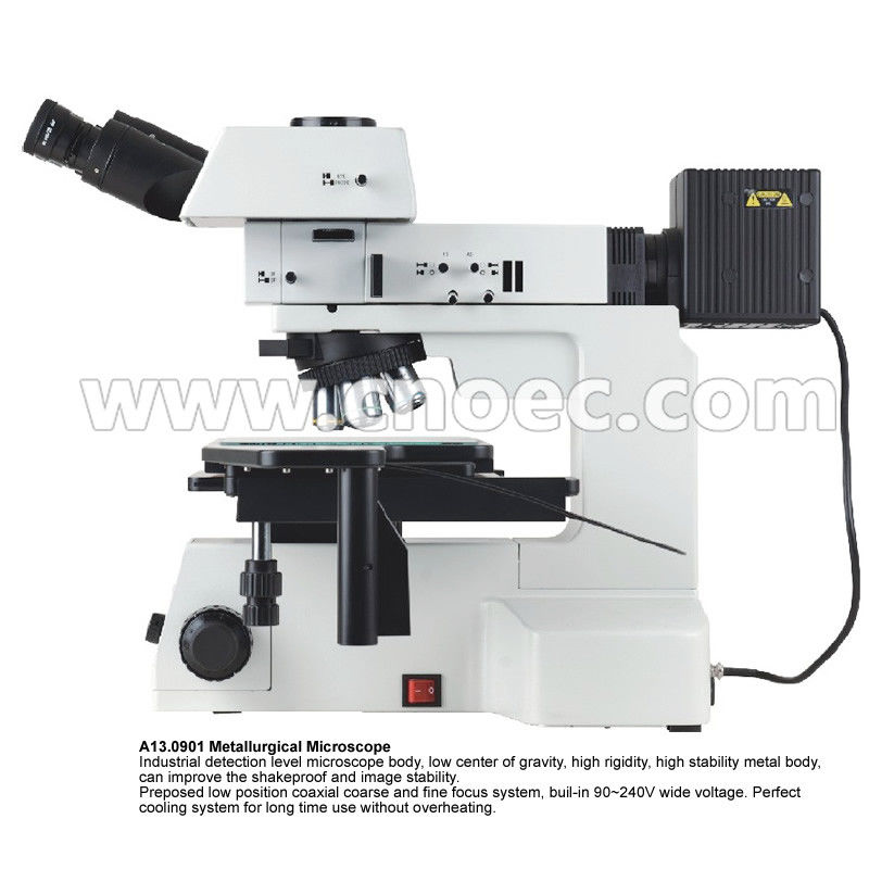 50X - 500X Trinocular BD, DIC Metallurgical Optical Microscope with Semi-APO A13.0901